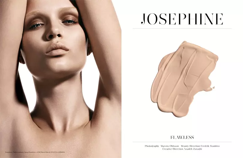 Josephine Skriver Stars katika Toleo la Premier la Narcisse na Marcus Ohlsson