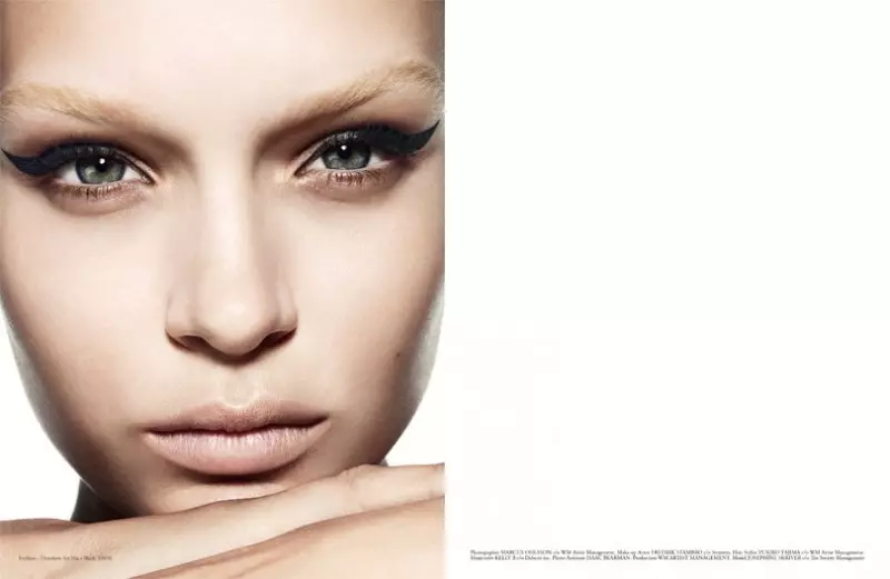 Josephine Skriver 出演 Marcus Ohlsson 的 Narcisse 首刊