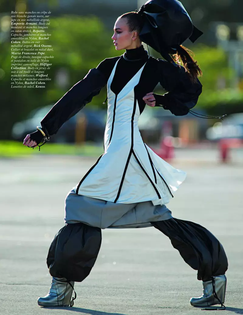 Karlie Kloss nga Hans Feurer për Vogue Paris Mars 2012