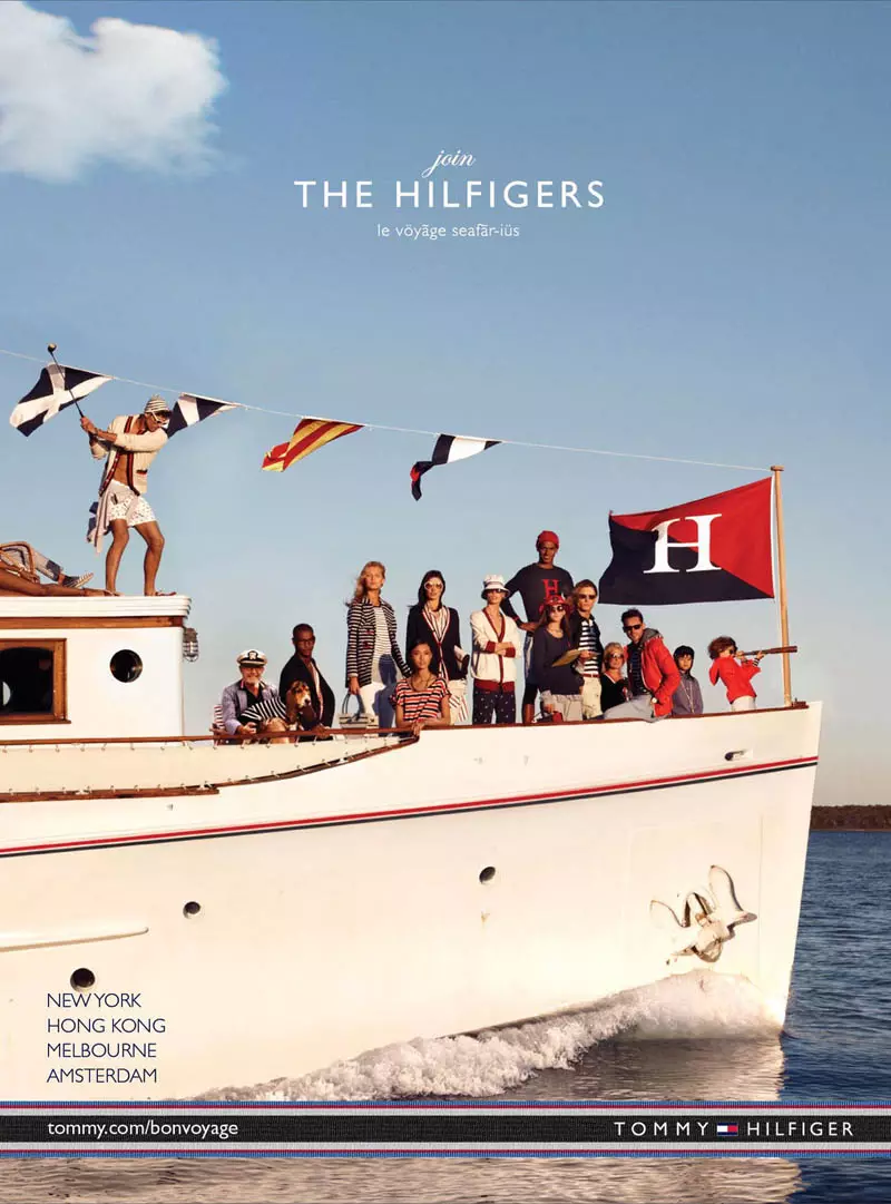 Tommy Hilfiger presenta a Toni Garrn, Jacquelyn Jablonski e Jourdan Dunn para a súa campaña de primavera de 2013