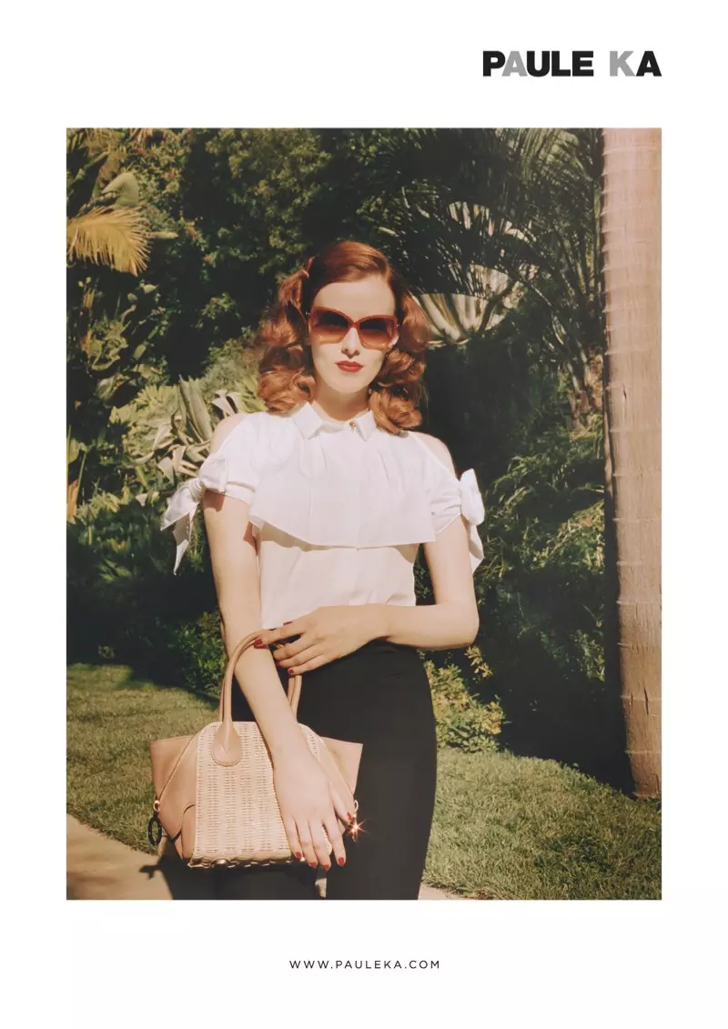 Karen Elson Stars am Paule Ka Fréijoer / Summer 2014 Campagne