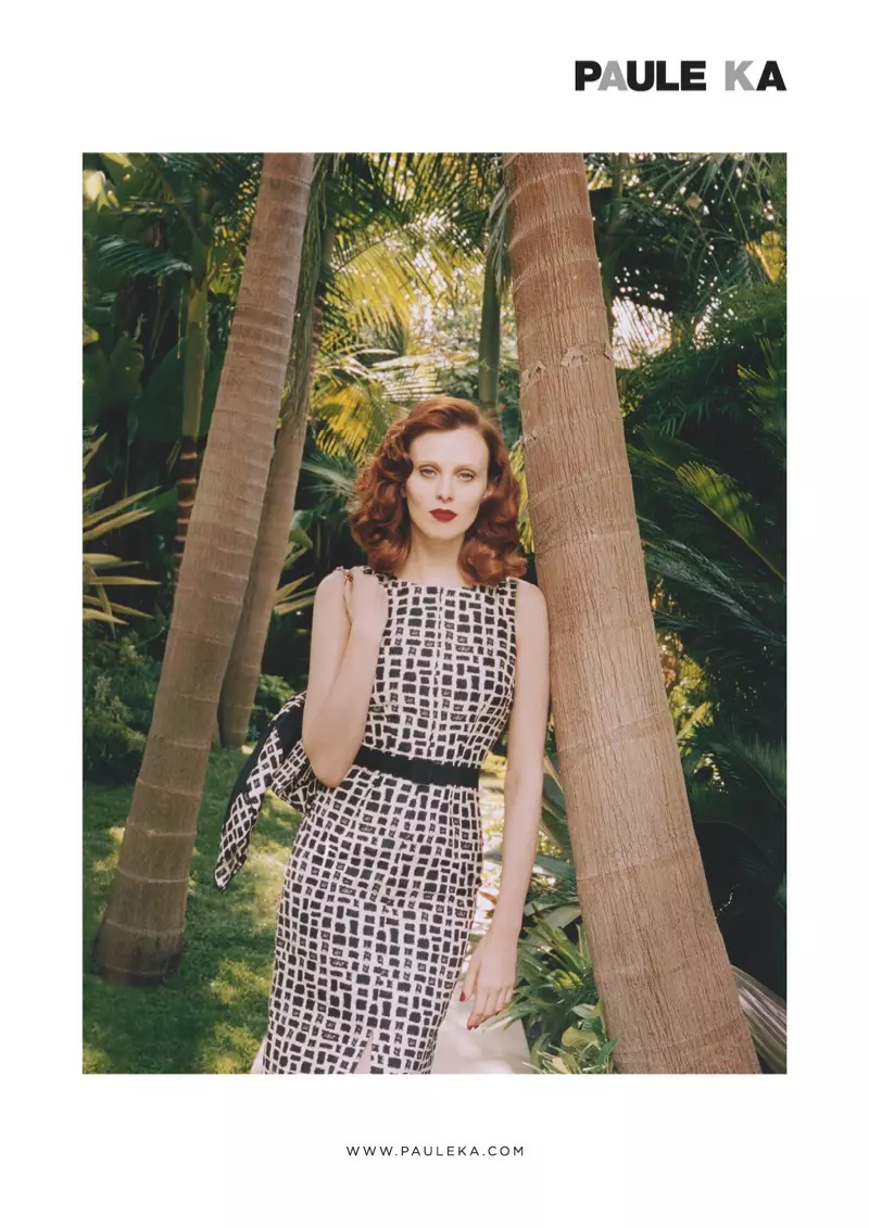 Karen Elson protagonitza la campanya primavera/estiu 2014 de Paule Ka