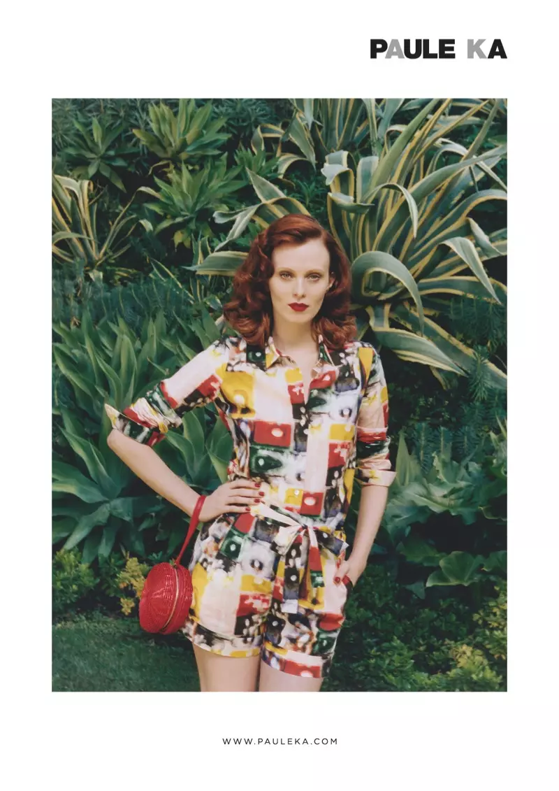 Karen Elson Stars am Paule Ka Fréijoer / Summer 2014 Campagne