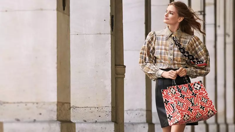 Louis Vuitton si concentra sulle stampe patchwork per la campagna di LV Crafty.