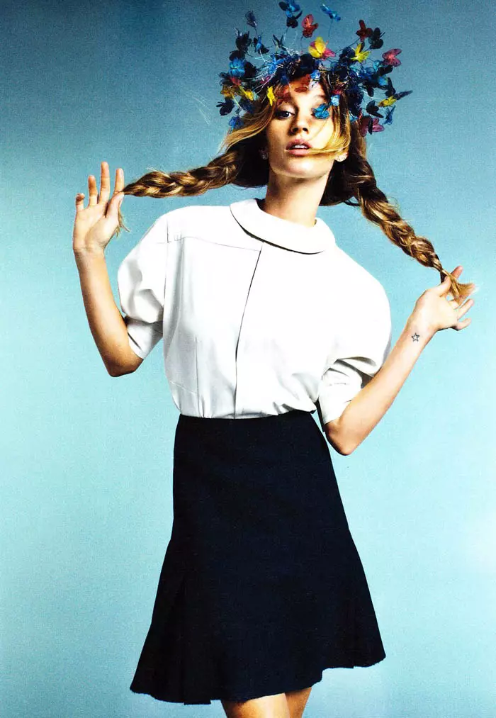 Gisele Bundchen ni Emma Summerton alang sa i-D Pre-Fall 2011