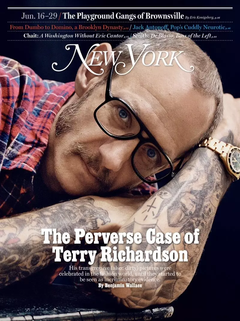 Terry Richardson nem bánja meg munkáját: New York Magazine