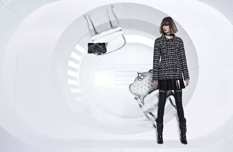 Karl Lagerfeld Shoots Chanel Fall 2013 Campaign Starring Soo Joo, Chiharu Okunugi + Ashleigh Good