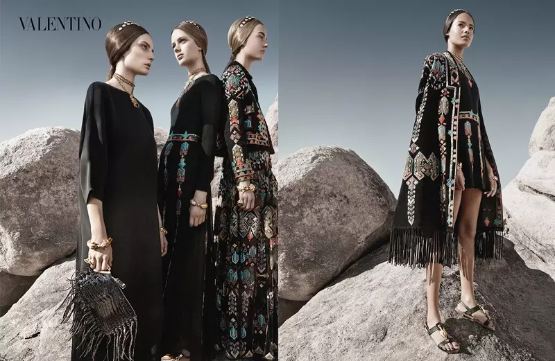 ແຄມເປນ Valentino Spring/Summer 2014 ໂດຍ Craig McDean