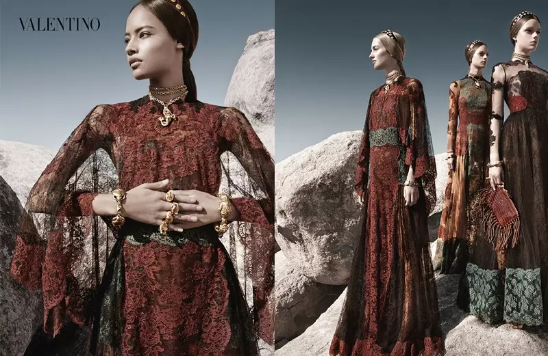 ແຄມເປນ Valentino Spring/Summer 2014 ໂດຍ Craig McDean