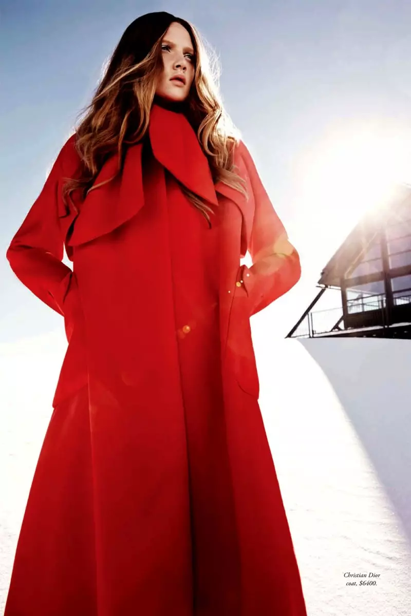 Holly Rose ialah Ratu Ais untuk Harper's Bazaar Australia oleh Simon Upton