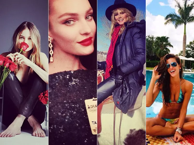 Fotografiile săptămânii pe Instagram | Barbara Palvin, Behati Prinsloo + Mai multe poze model