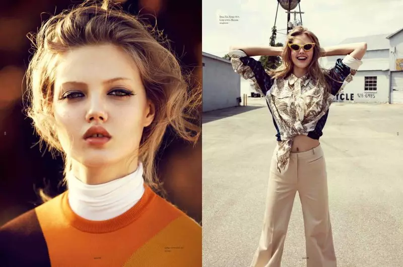 Lindsey Wixson ដោយ Will Davidson សម្រាប់ Oyster #95