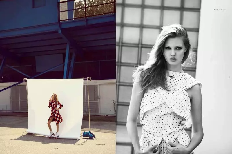 Lindsey Wixson af Will Davidson for Oyster #95