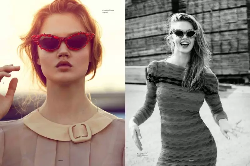 Lindsey Wixson oleh Will Davidson untuk Oyster #95