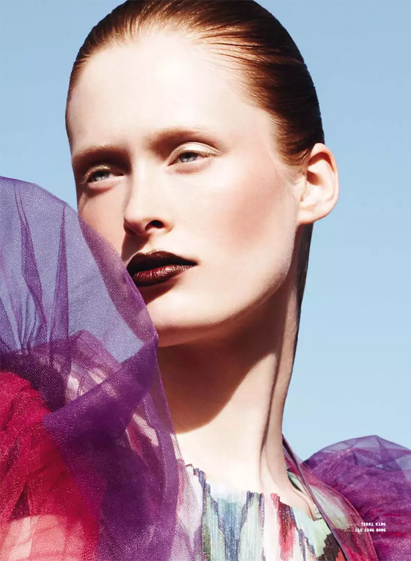 Ilva Heitmann por Maria Karas para QVEST S/S 2012