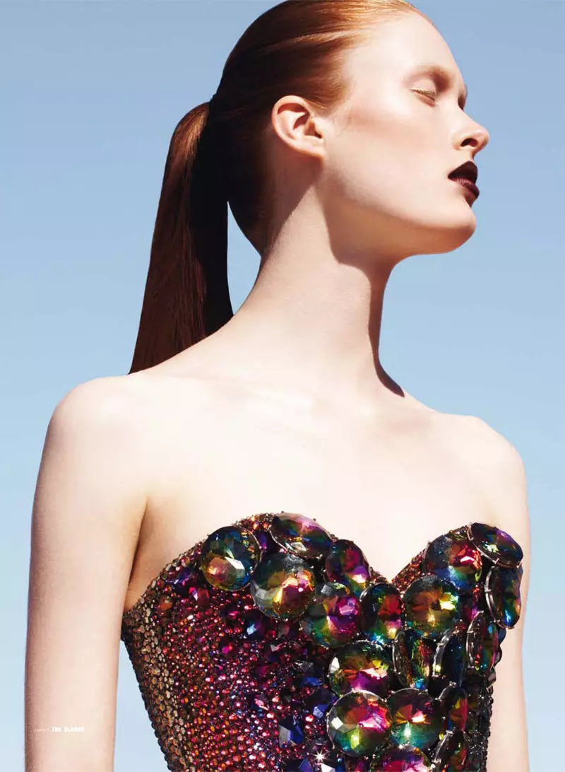 Ilva Heitmann por Maria Karas para QVEST S/S 2012