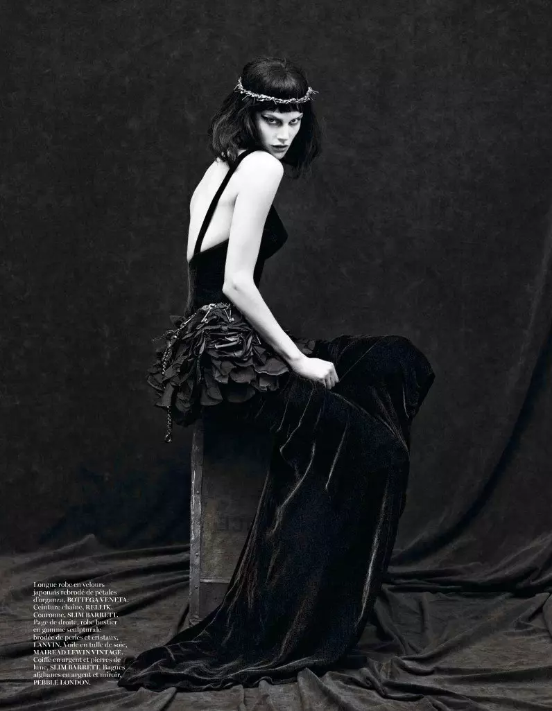 Sina Kate Moss at Saskia De Brauw ay Nangangamba para kay Mert at Marcus sa Vogue Paris Setyembre 2012
