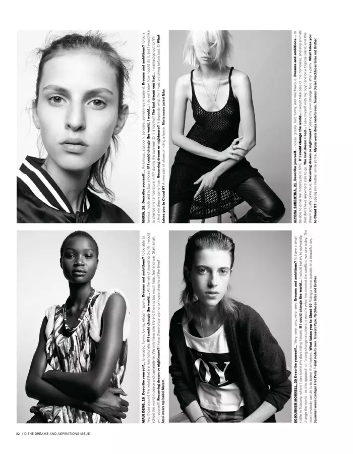 i-D Fall 2011 အတွက် Amy Troost မှ မျက်နှာသစ်များ