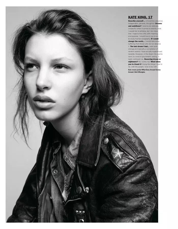 Nowe twarze Amy Troost na i-D jesień 2011