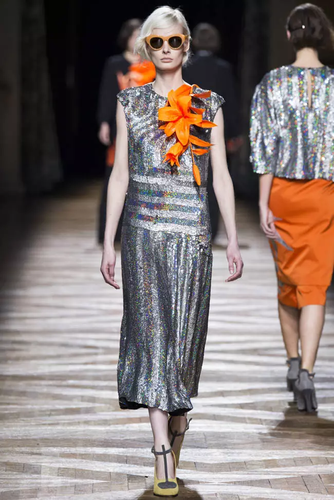 ibinujẹ Van Noten Fall / igba otutu 2014