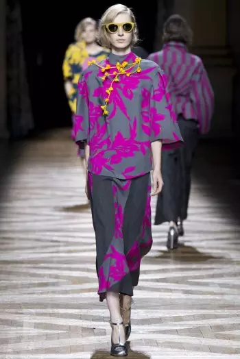 Dries Van Noten Aŭtuno/Vintro 2014 | Pariza Modsemajno