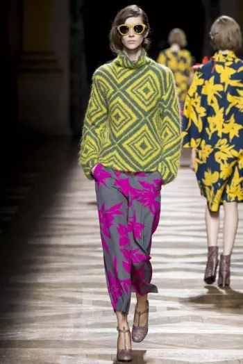 Dries Van Noten Aŭtuno/Vintro 2014 | Pariza Modsemajno