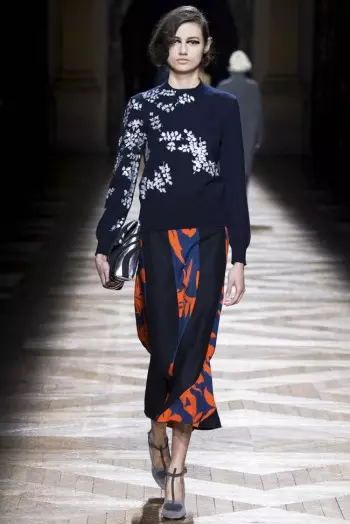 Dries Van Noten Aŭtuno/Vintro 2014 | Pariza Modsemajno