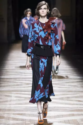 Dries Van Noten Aŭtuno/Vintro 2014 | Pariza Modsemajno