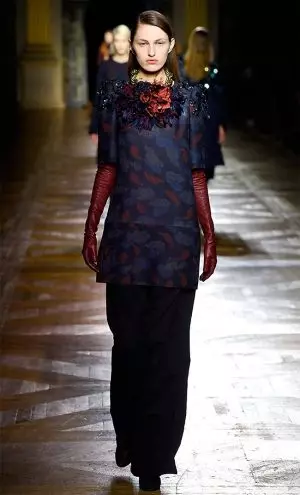 Dries van Noten 2015 m. ruduo/žiema