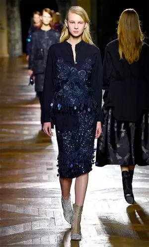 Dries van Noten 2015 m. ruduo/žiema