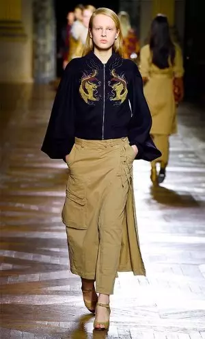 Dries van Noten 2015 m. ruduo/žiema