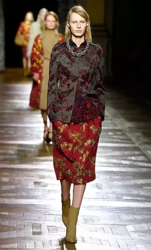 Dries van Noten 2015 m. ruduo/žiema