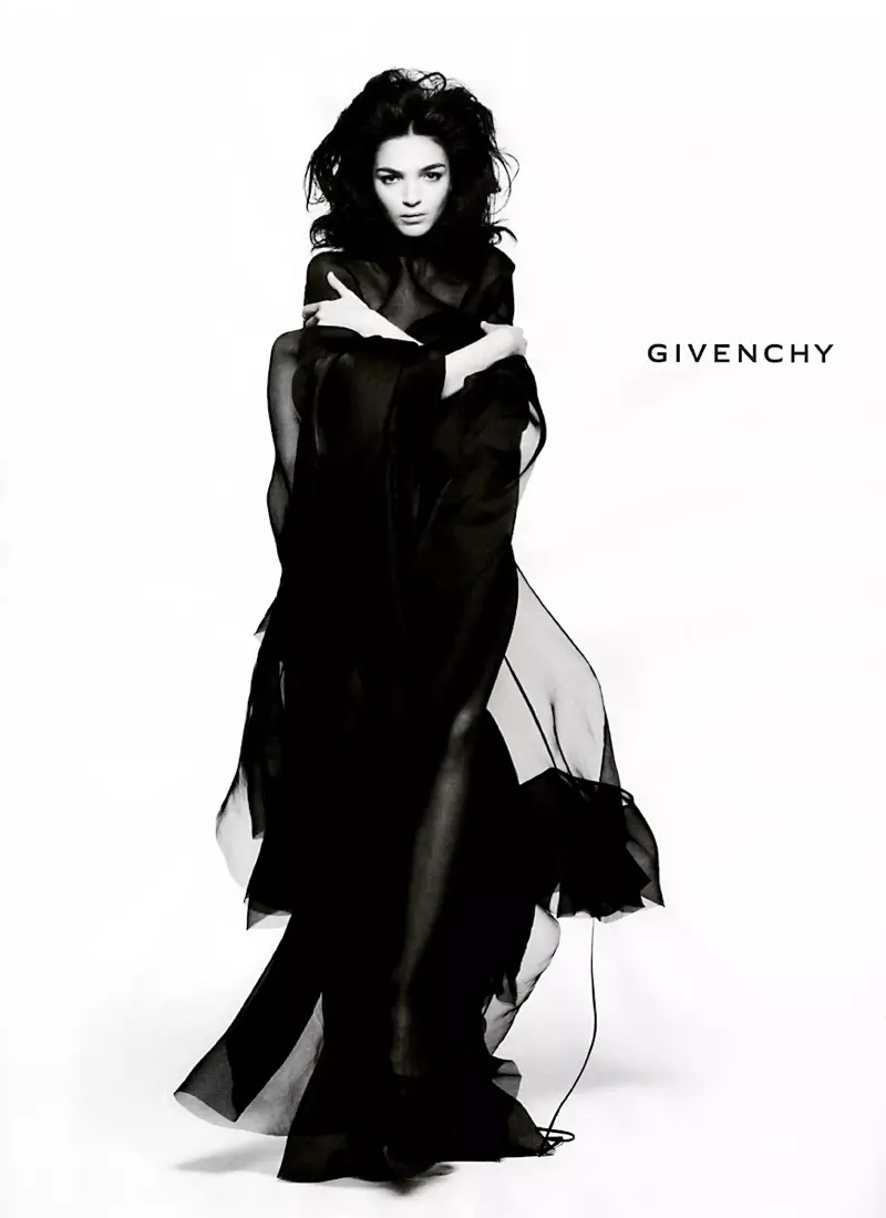 Mariacarla Bosconos Campanii publicitare Givenchy pe ani