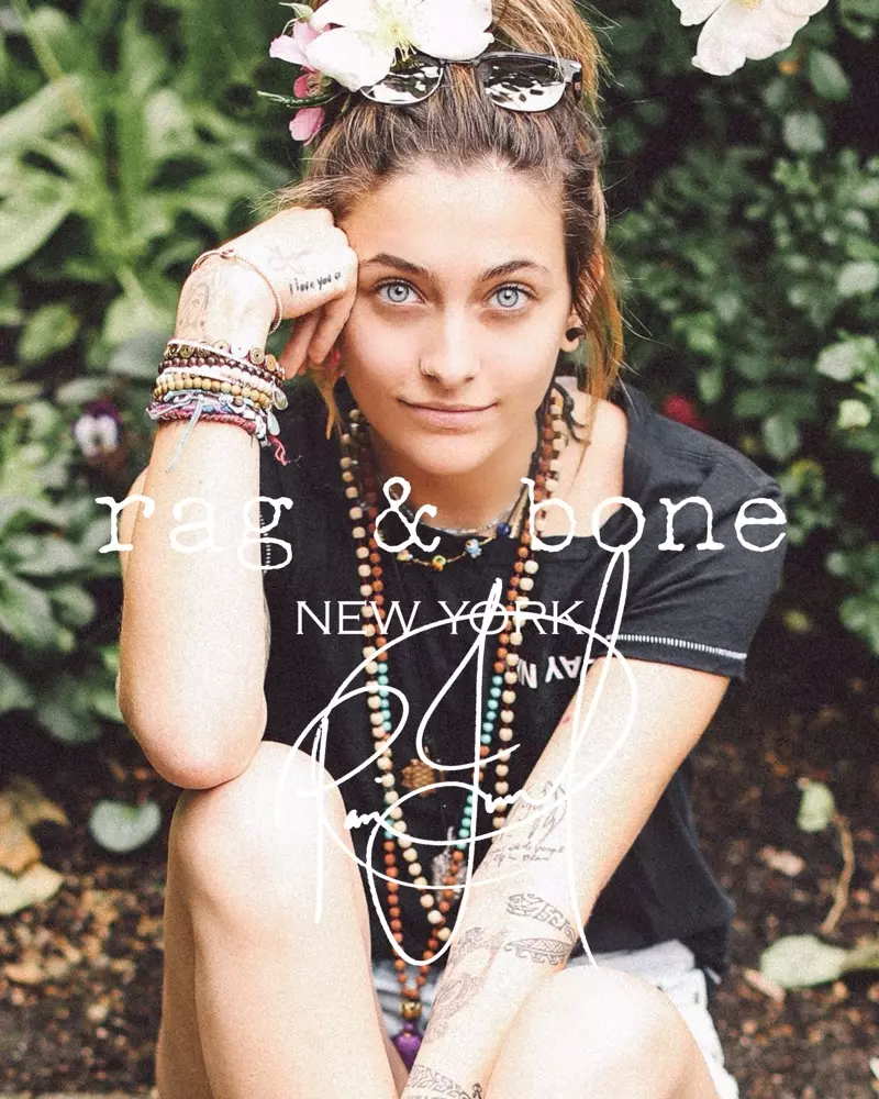 Paris Jackson színésznő feltűnik a Rag & Bone barkácsprojektjében