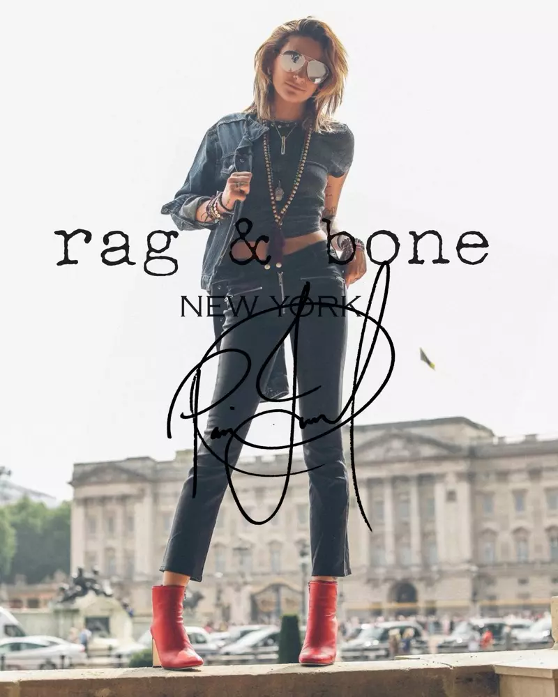 Rag & Bone enlists Paris Jackson foar lêste DIY Project