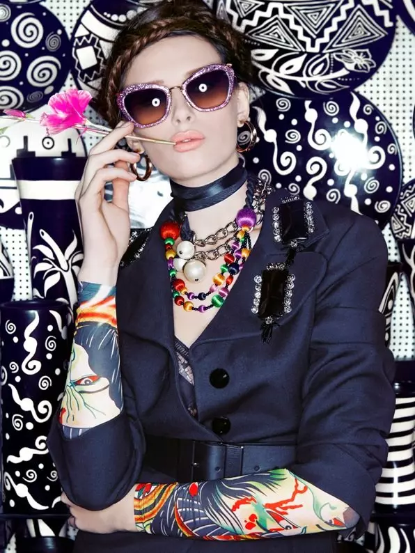 Renam Christofoletti captura un estil colorit al Perú per a Vogue Brasil l'octubre de 2012