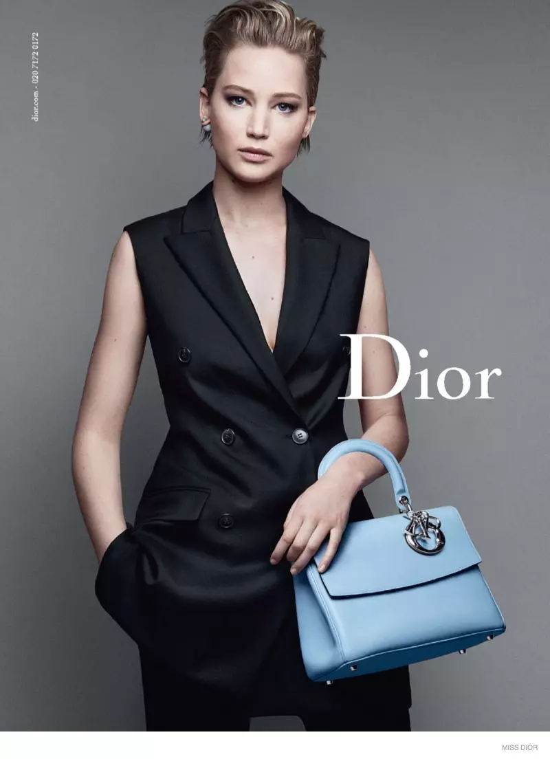 Jennifer Lawrence para kay Miss Dior