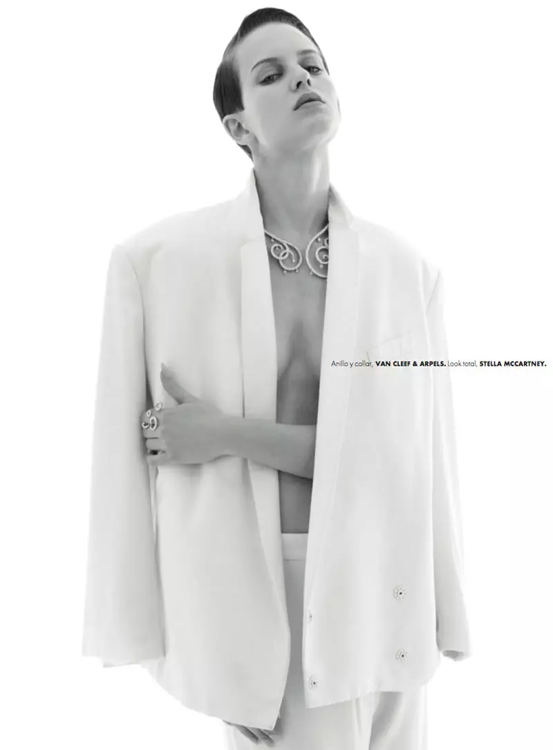 Ellinore Erichsen is a Minimalist for Elle Mexico May 2013 by Manolo Campion
