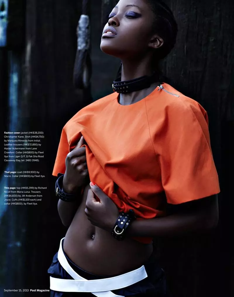 Si Nyasha Matonhodze ay Nagsusuot ng Urban Chic para sa SCMP Style Magazine