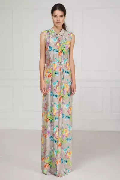 Koleksyon Matthew Williamson Resort 2013 prezante anprent natirèl ak jeyometrik