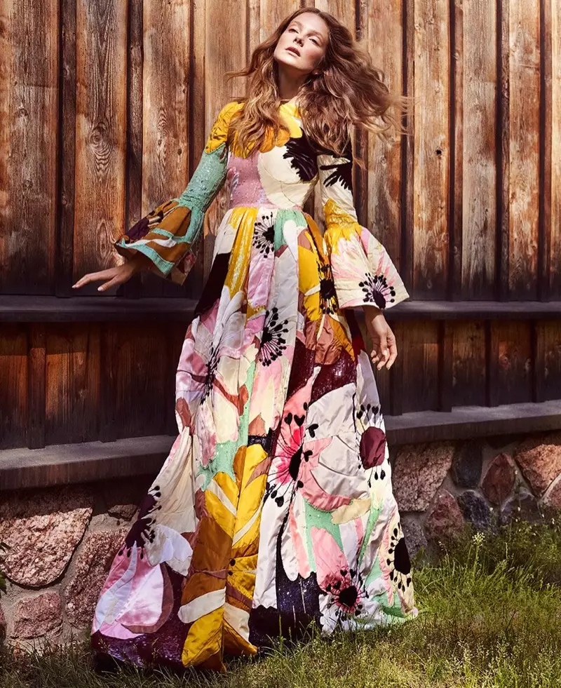 Eniko Mihalik | Harper’s Bazaar l-Istati Uniti | Editorjal tal-Moda Boemja