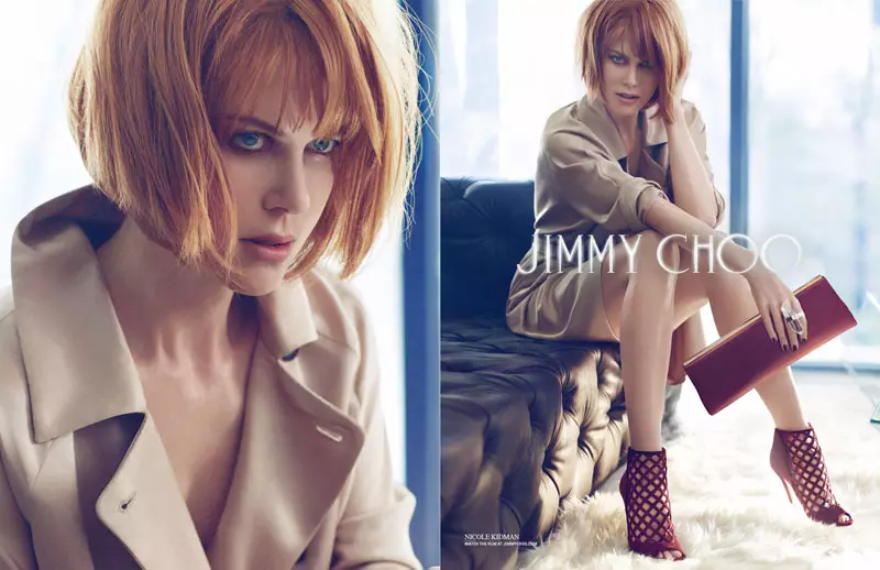 Nicole Kidman postane zapeljiva za kampanjo Jimmy Choo za jesen 2013