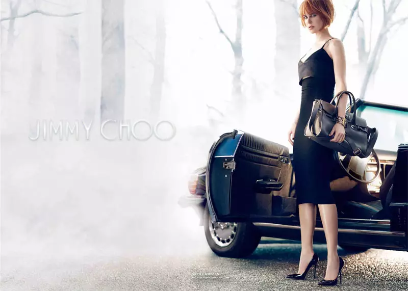 Nicole Kidman fica sedutora para campanha Jimmy Choo Fall 2013