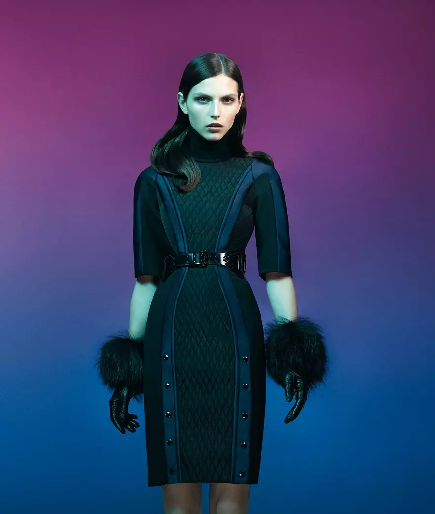 Karlina Caune Fronts Sportmax's Fall 2012 Campaign