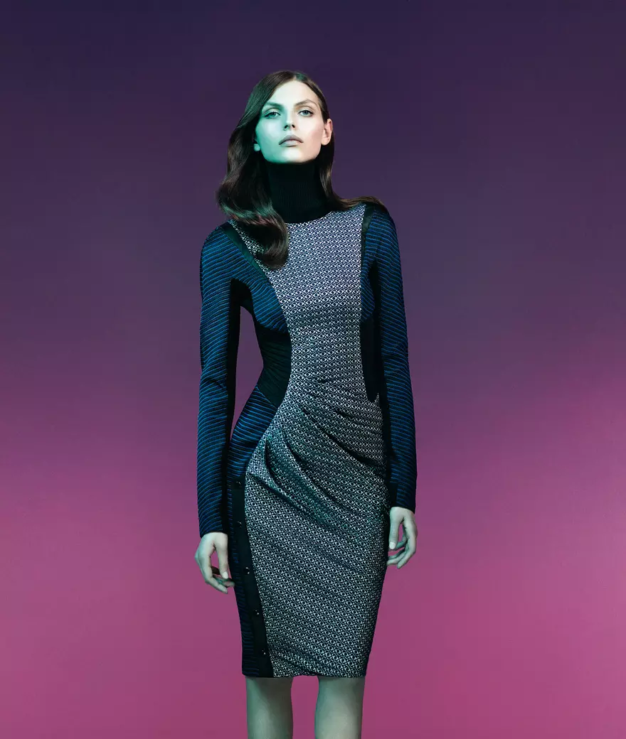 Karlina Caune Fronts Sportmax's Fall 2012 ক্যাম্পেইন