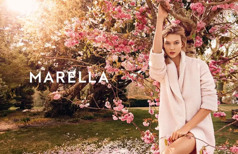 Karlie Kloss ist eine natürliche Schönheit in Marellas Herbstkampagne 2015