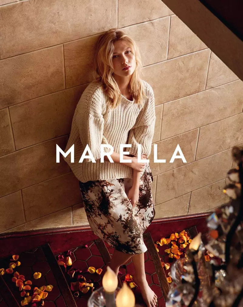 Si Karlie Kloss usa ka Natural nga Katahum sa Marella's Fall 2015 Campaign