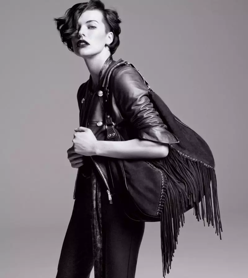 Мила Йовович участва в кампанията Marella Fall 2012 от Inez & Vinoodh