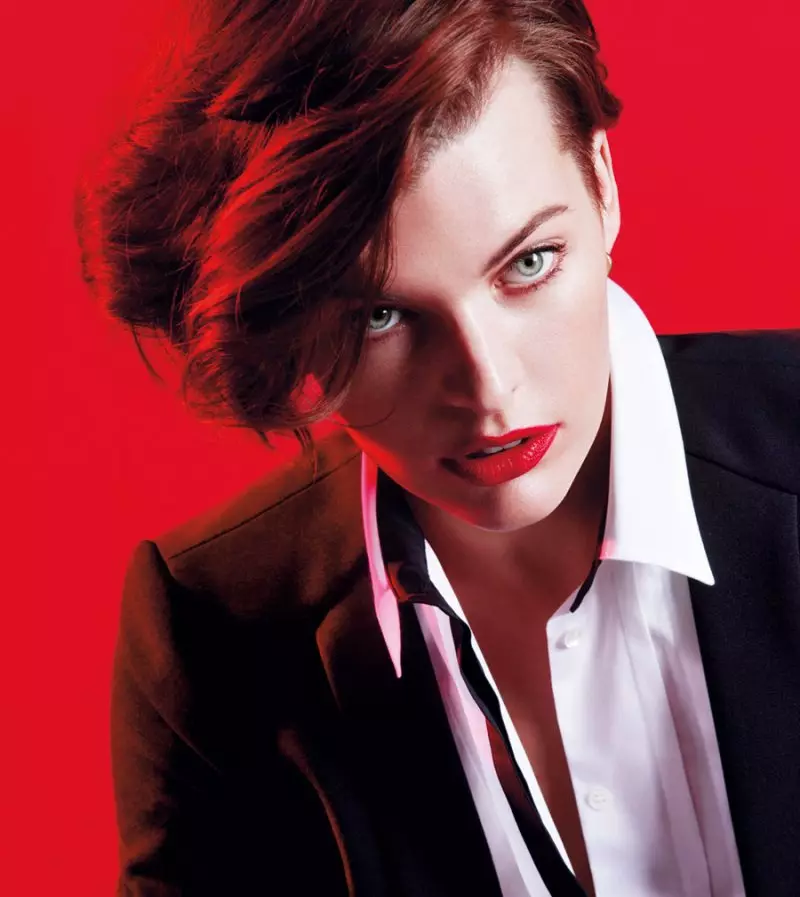 Milla Jovovich Nyeredzi muMarella Fall 2012 Campaign naInez & Vinoodh