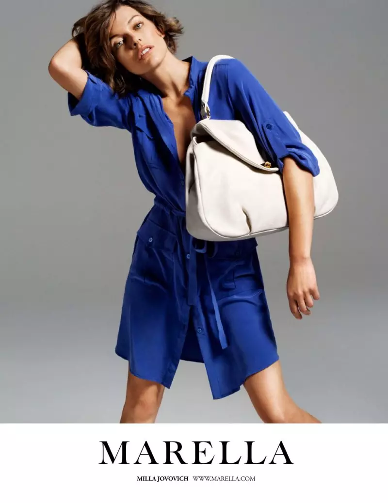 Milla Jovovich para sa Marella Spring 2012 Campaign nina Inez & Vinoodh